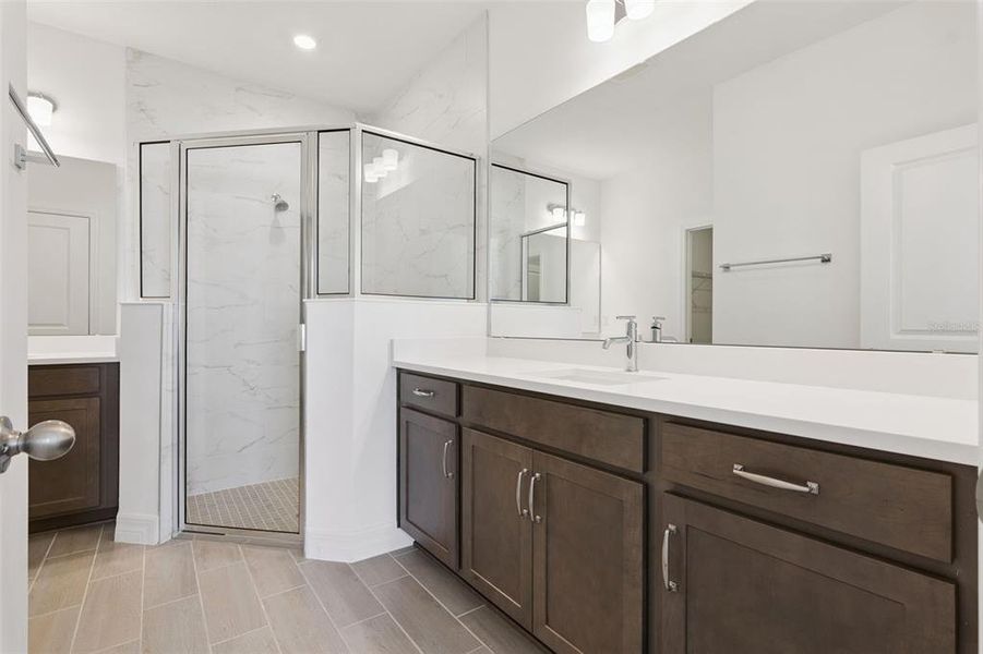 Furnished interior view inside a new home in Prairie Oaks, St. Cloud (Image 8).