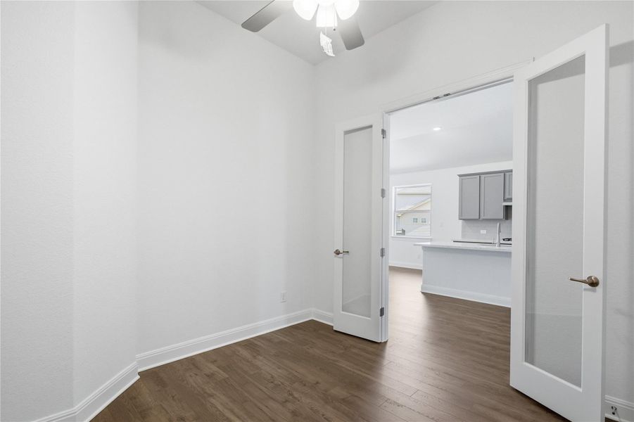 Spacious, unfurnished interior of a new home in Preserve at Lakeside Meadows, Pflugerville (Image 31).
