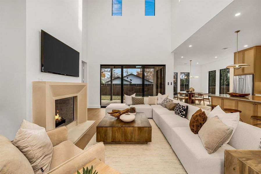 Furnished interior view inside a new home in , Dallas (Image 11).