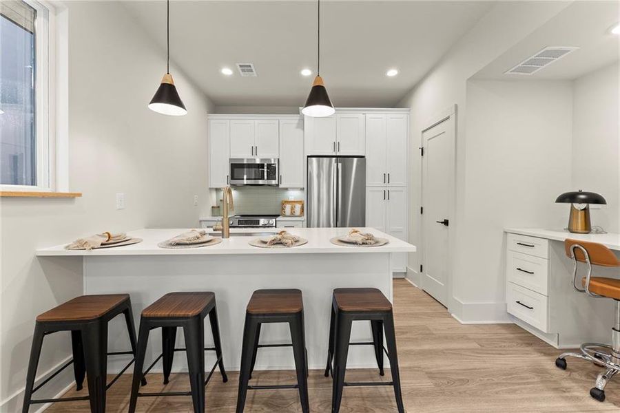 Furnished interior view inside a new home in , Gainesville (Image 8). Furnished interior view inside a new home in , Gainesville (Image 8).