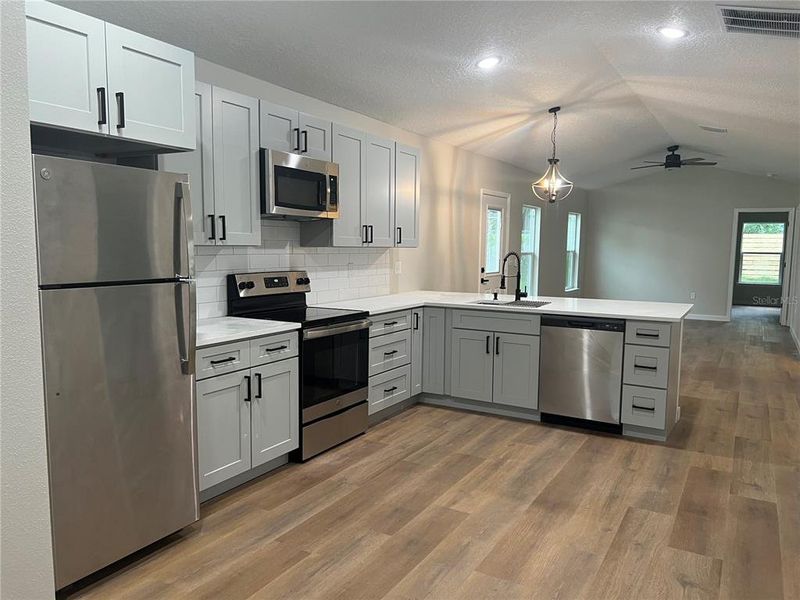 Furnished interior view inside a new home in , Eustis (Image 8).