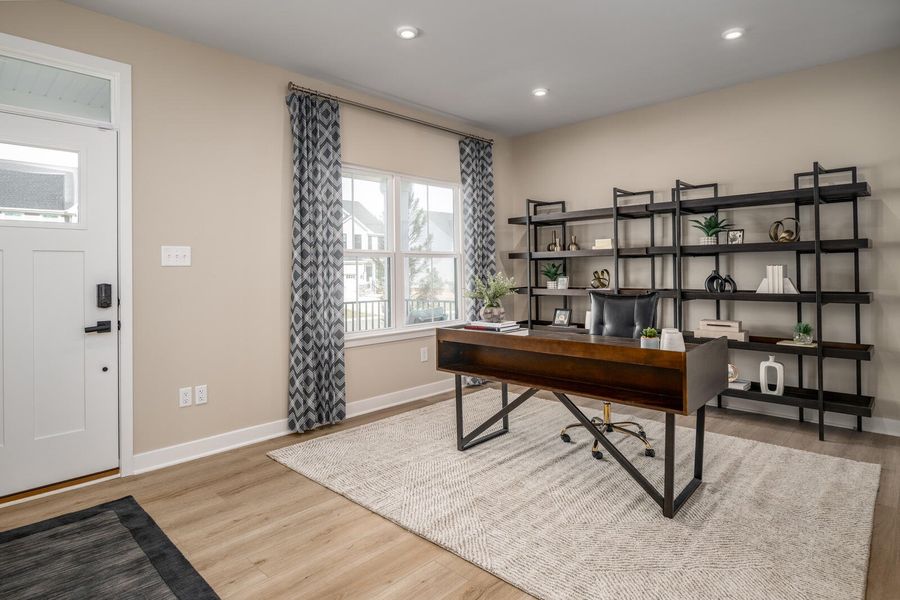Furnished interior view inside a new home in Cainhoy Preserve, Huger (Image 12).