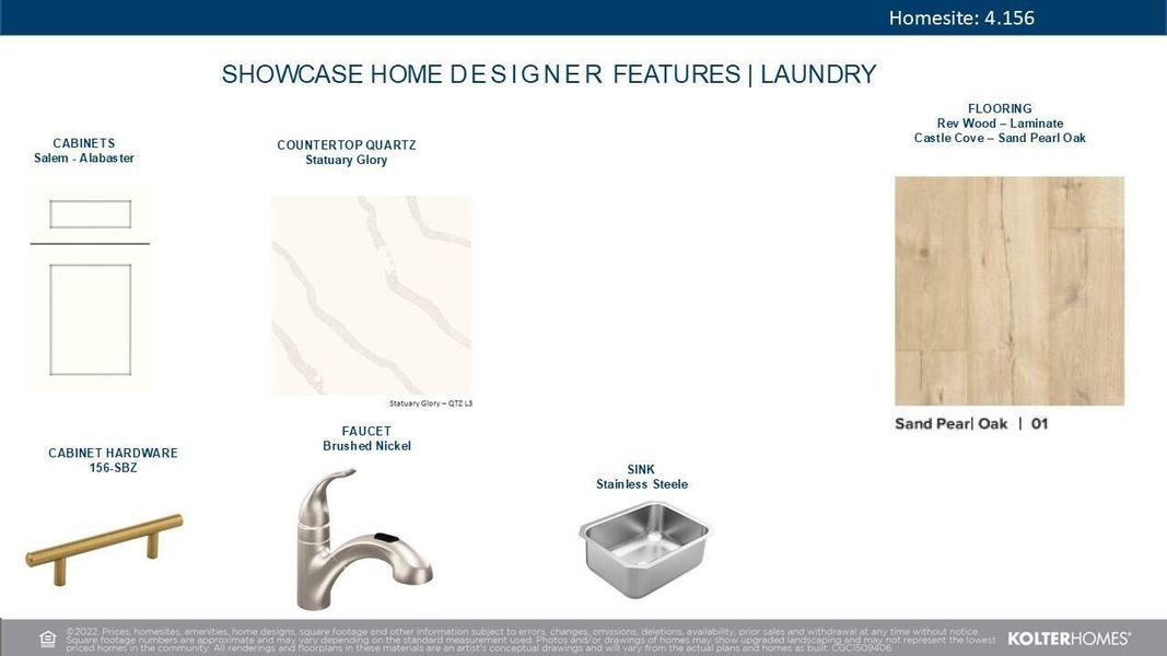 Sample of building materials used in homes in Astor Creek Golf & Country Club, Port St. Lucie (Image 27).