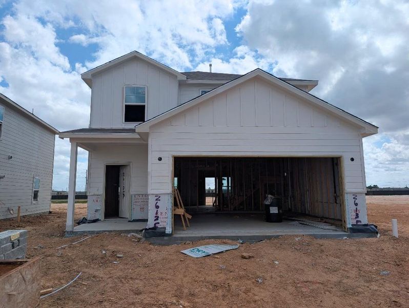 In-progress construction of a new home in Katy Reserve, Katy, TX (Image 19). In-progress construction of a new home in Katy Reserve, Katy, TX (Image 19).