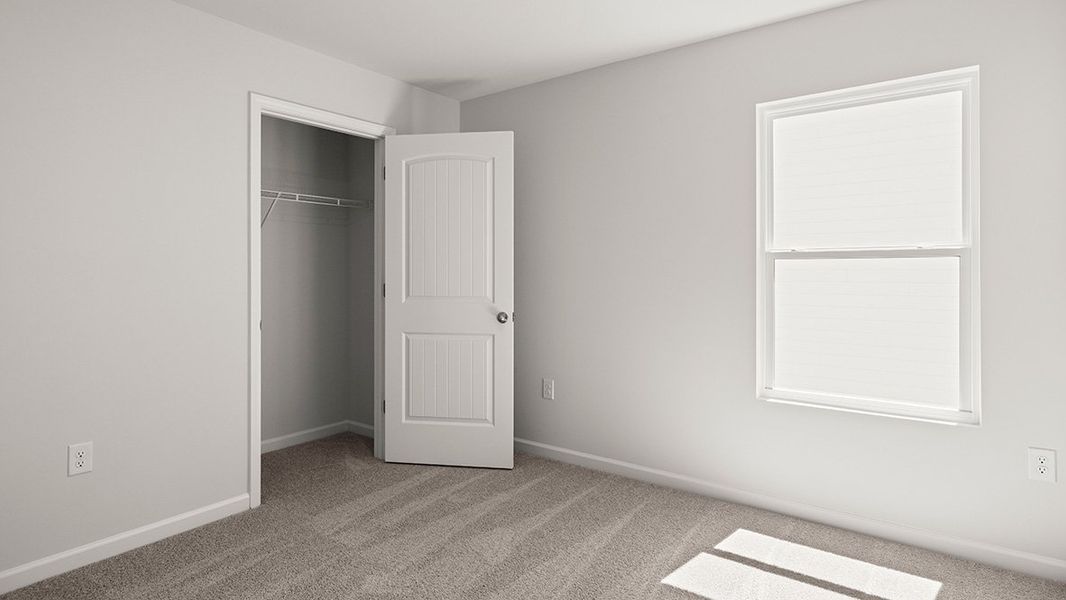 Spacious, unfurnished interior of a new home in Waypoint, Flowery Branch (Image 22).