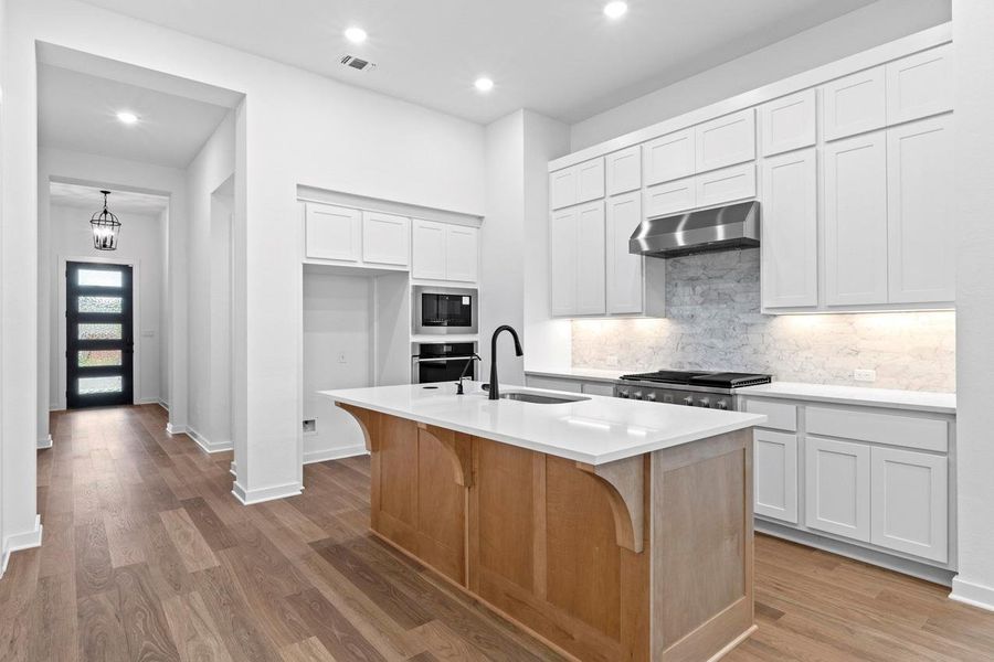 Furnished interior view inside a new home in Broken Oak, Georgetown (Image 11).