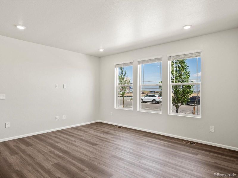 Spacious, unfurnished interior of a new home in , Aurora (Image 9). Spacious, unfurnished interior of a new home in , Aurora (Image 9).