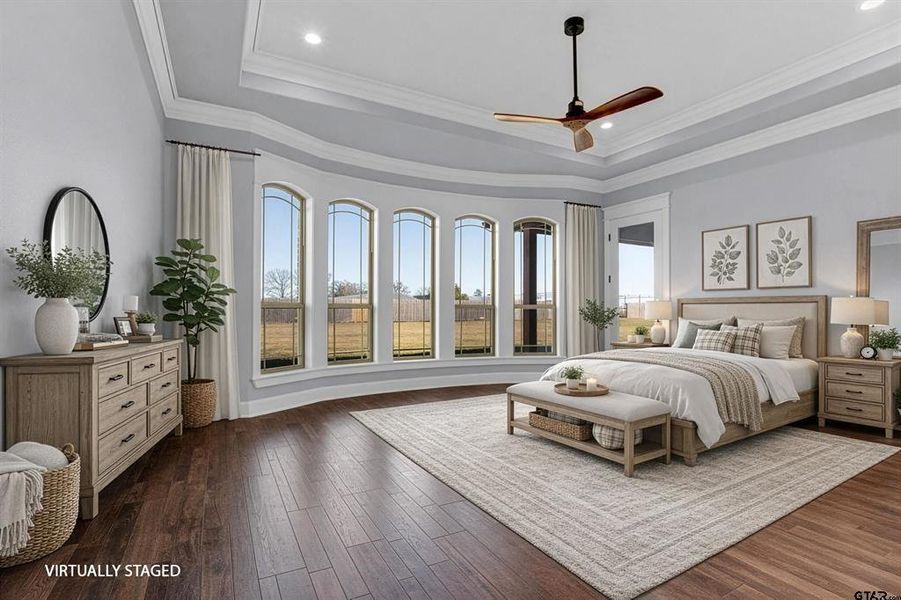 Furnished interior view inside a new home in , Hideaway (Image 17).