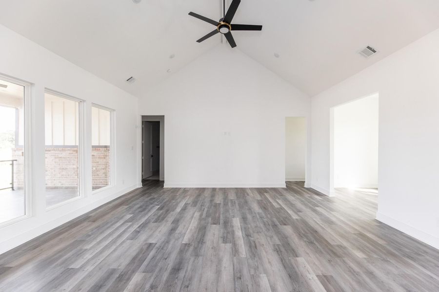 Spacious, unfurnished interior of a new home in , Cypress (Image 44).
