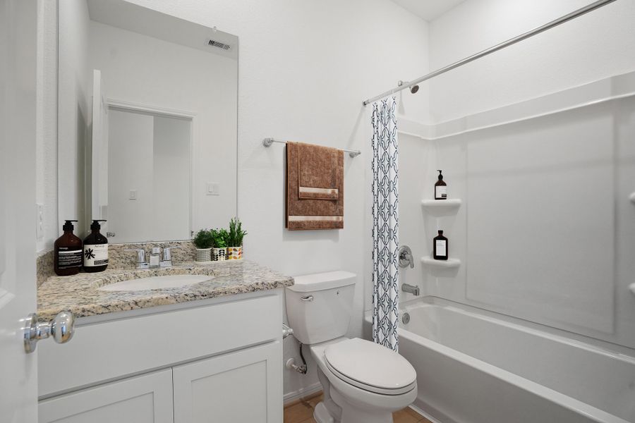 Furnished interior view inside a new home in Hockley Meadows, Hockley (Image 30).