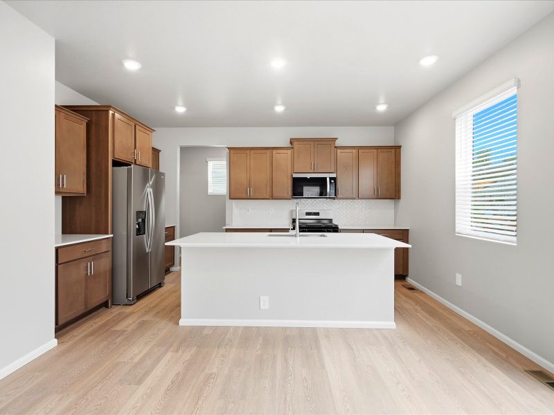 Furnished interior view inside a new home in Poudre Heights: The Lakes Collection, Windsor (Image 4). Furnished interior view inside a new home in Poudre Heights: The Lakes Collection, Windsor (Image 4).