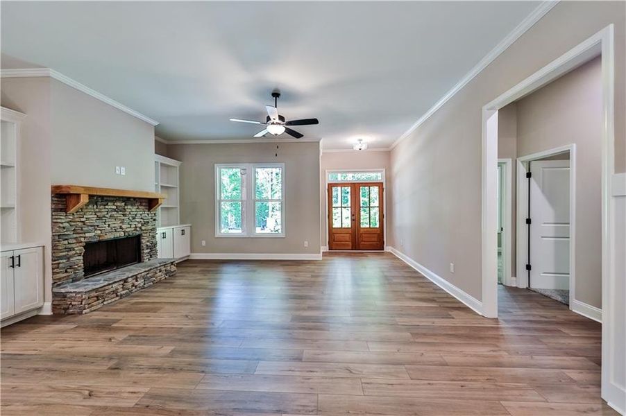 Spacious, unfurnished interior of a new home in , Temple (Image 14).