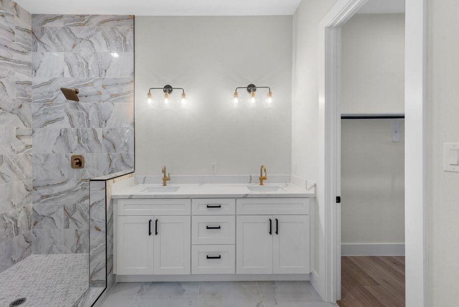 primary bathroom
