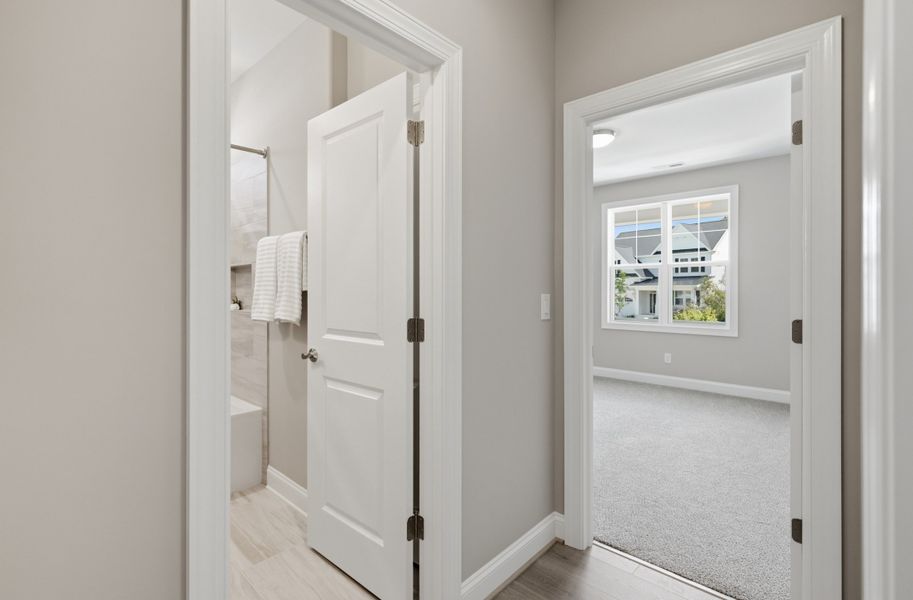 Representative unfurnished interior of a home built from the Causeway by Kent Homes in Terrapin, Leland (Image 23). Representative unfurnished interior of a home built from the Causeway by Kent Homes in Terrapin, Leland (Image 23).