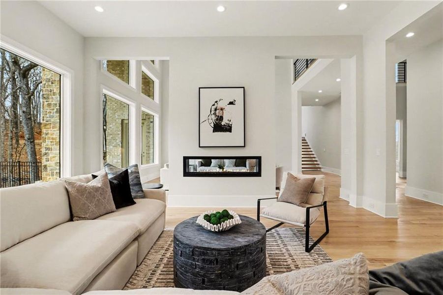 Furnished interior view inside a new home in , Alpharetta (Image 44).