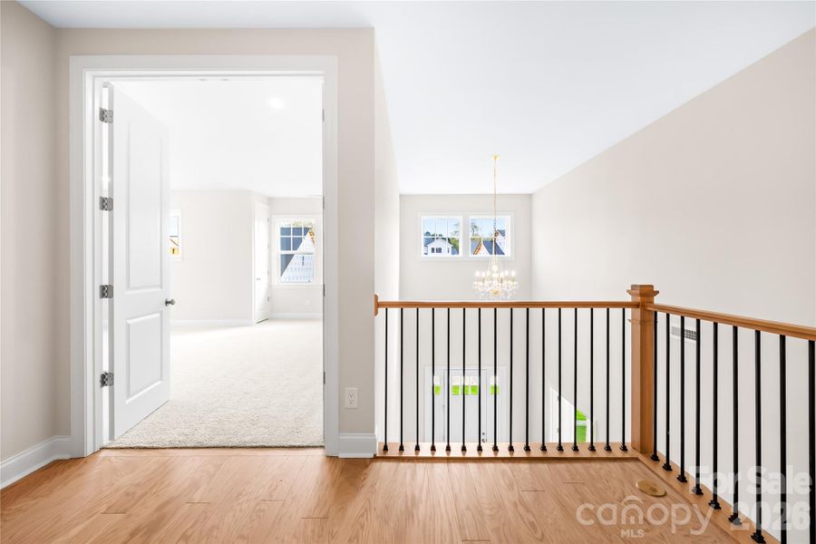 Spacious, unfurnished interior of a new home in Coventry Glen, Huntersville (Image 40).