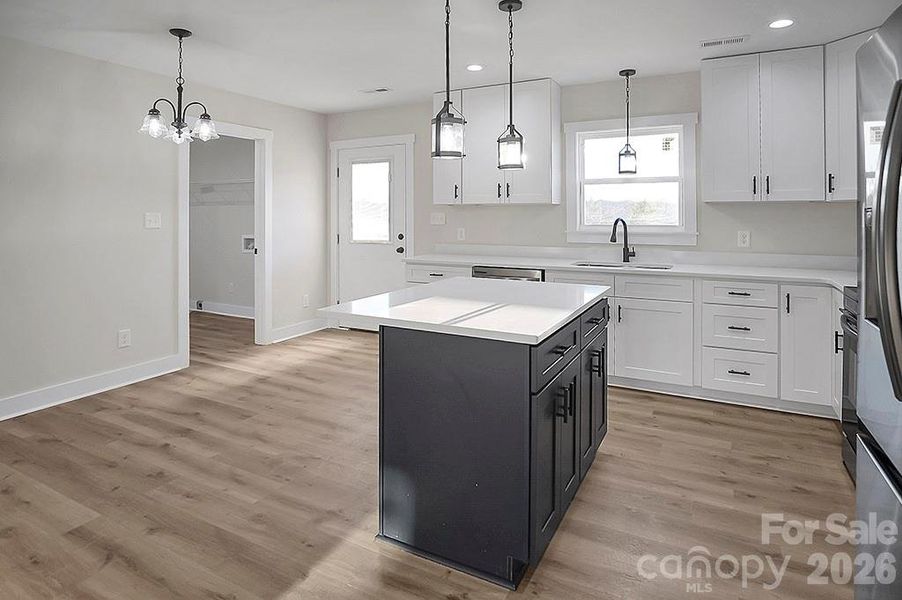 Furnished interior view inside a new home in , Shelby (Image 7). Furnished interior view inside a new home in , Shelby (Image 7).