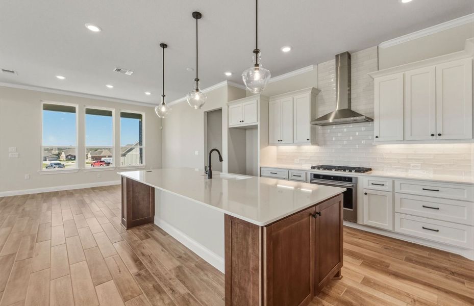 Furnished interior view inside a new home in Sun City Texas, Georgetown (Image 14).