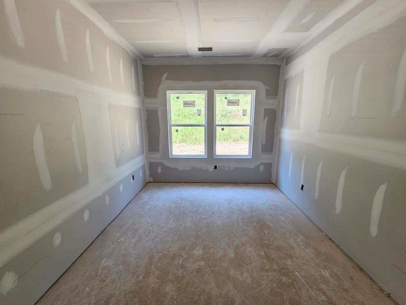 In-progress construction of a new home in Arbors at Richland Creek, Buford, GA (Image 33).