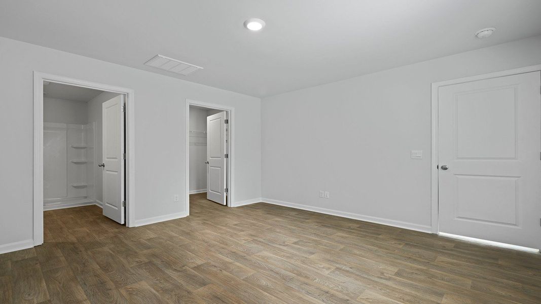 Spacious, unfurnished interior of a new home in Center Pointe, Santee (Image 21).