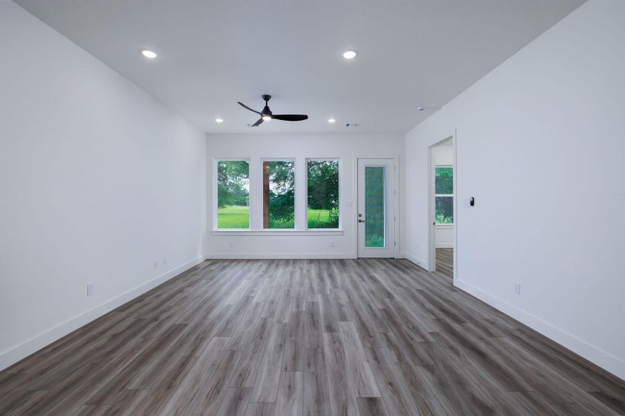Spacious, unfurnished interior of a new home in , Trinity (Image 28).