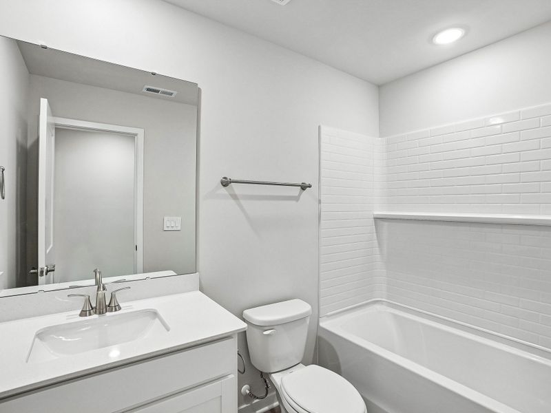 Furnished interior view inside a new home in Watkins Glen, Raleigh (Image 8).