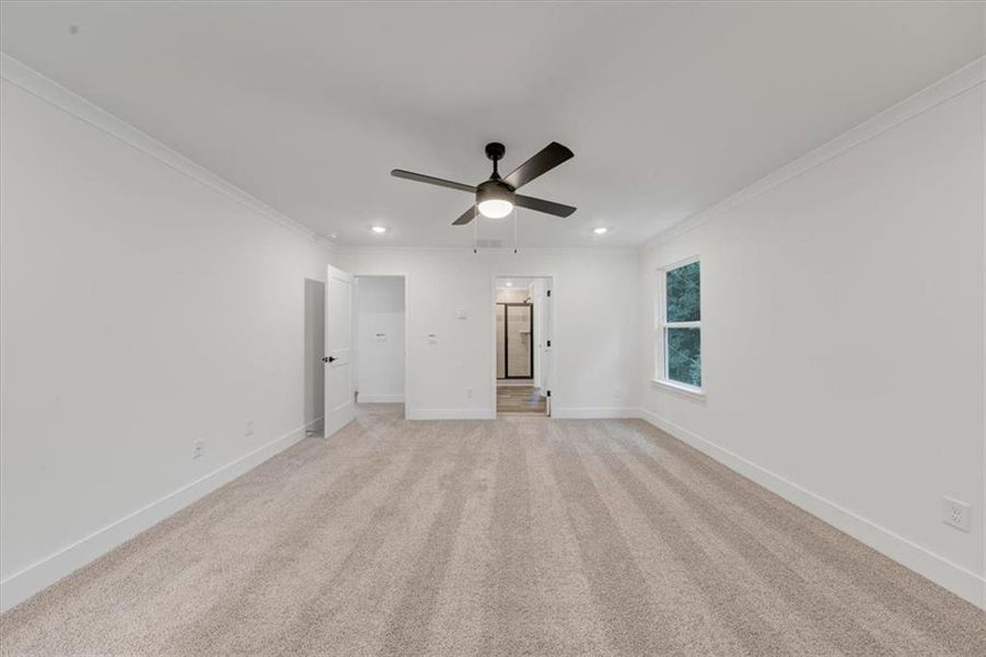Spacious, unfurnished interior of a new home in Canterbury Villas, Carrollton (Image 28).