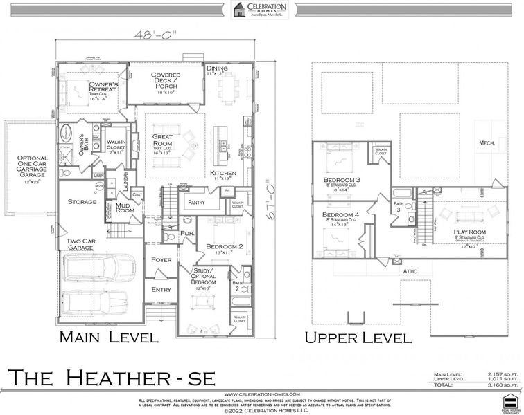 2D floor plan layout for the Heather by Celebration Homes in Aden Woods Of Castleberry Farms, Fairview, TN (Image 3). 2D floor plan layout for the Heather by Celebration Homes in Aden Woods Of Castleberry Farms, Fairview, TN (Image 3).