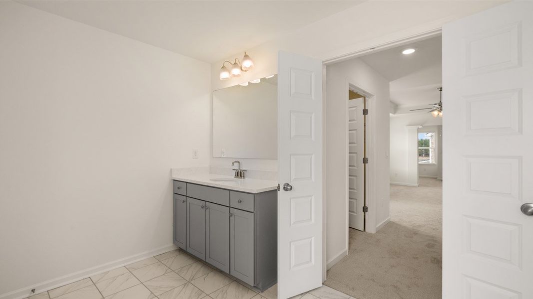 Furnished interior view inside a new home in The Gates at Pates Creek, Hampton (Image 11).