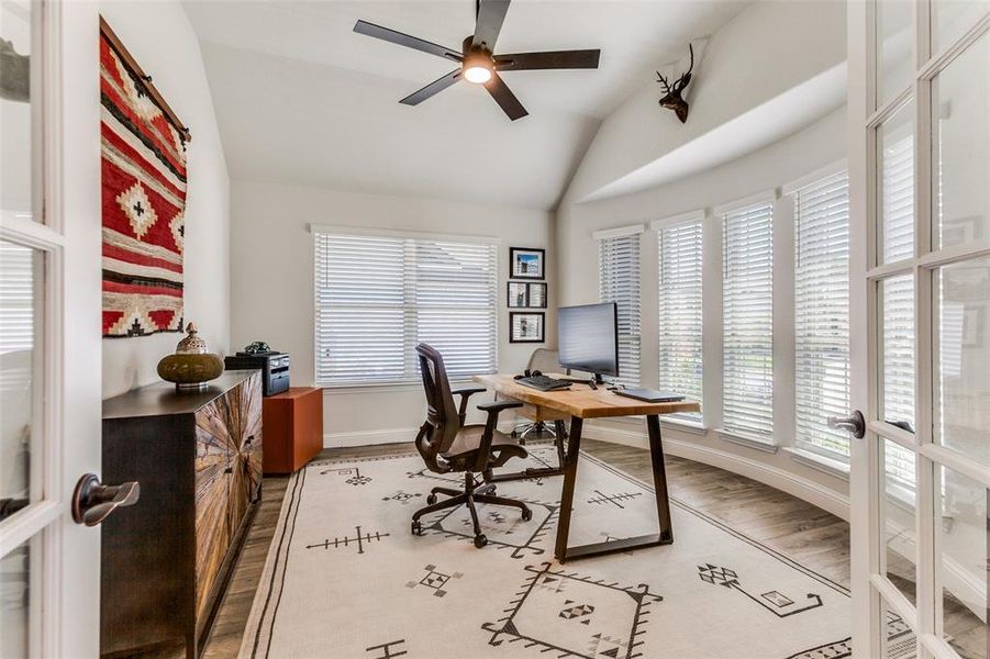 Furnished interior view inside a new home in Emerald Vista, Wylie (Image 8).