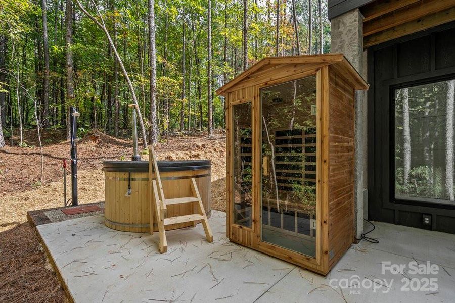 Exterior details and patio area of a home in , Union Mills (Image 22). Exterior details and patio area of a home in , Union Mills (Image 22).