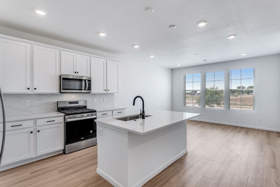 Furnished interior view inside a new home in Westside Crossing, Berthoud (Image 5).