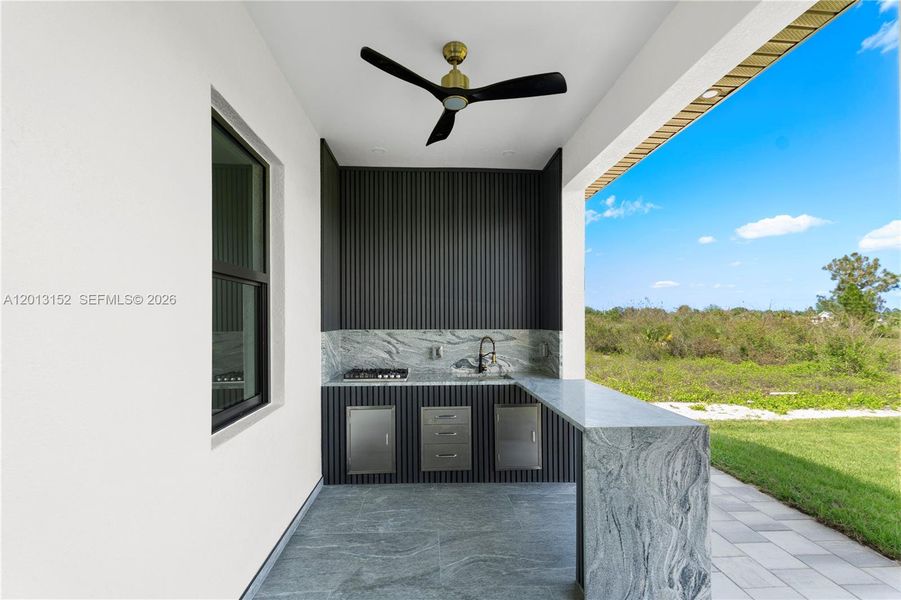 Exterior details and patio area of a home in , Lehigh Acres (Image 36).