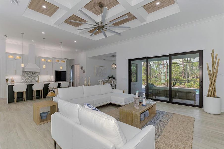 Furnished interior view inside a new home in , Port Charlotte (Image 11).