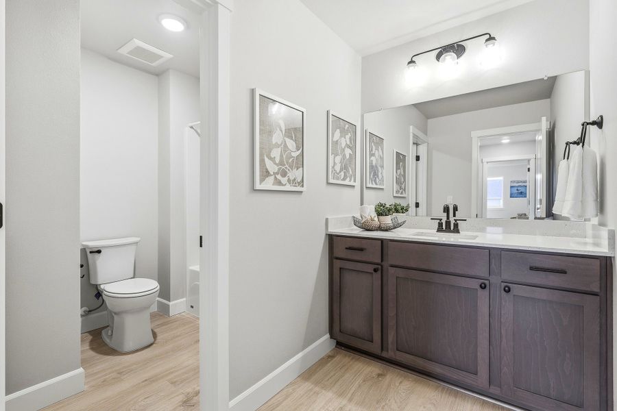 Furnished interior view inside a new home in Feather Ridge, Redmond (Image 24).