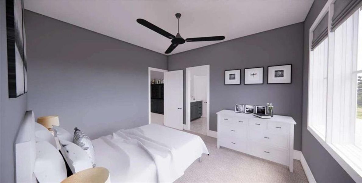 Furnished interior view inside a new home in , Carrollton (Image 22).