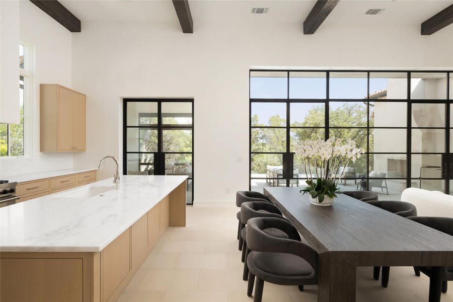 Furnished interior view inside a new home in Amarra Villas, Austin (Image 27).
