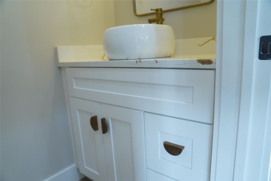 Close-up of interior finishes inside a home in , Houston (Image 16).