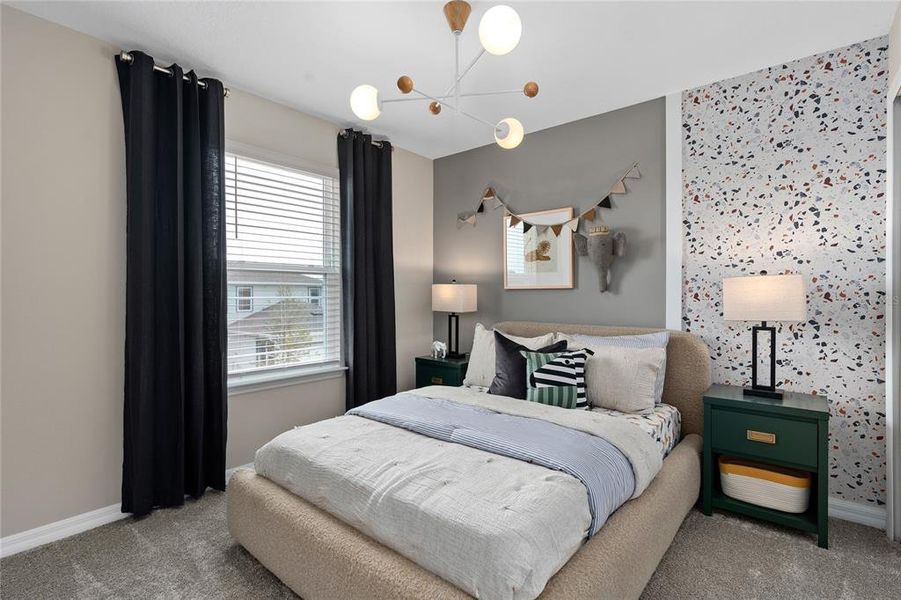 Furnished interior view inside a new home in The Cove at Nona Sound, Orlando (Image 16). Furnished interior view inside a new home in The Cove at Nona Sound, Orlando (Image 16).