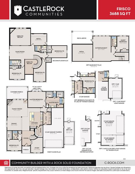 2D floor plan layout of this home in High Park Hill, Arrington, TN (Image 5).