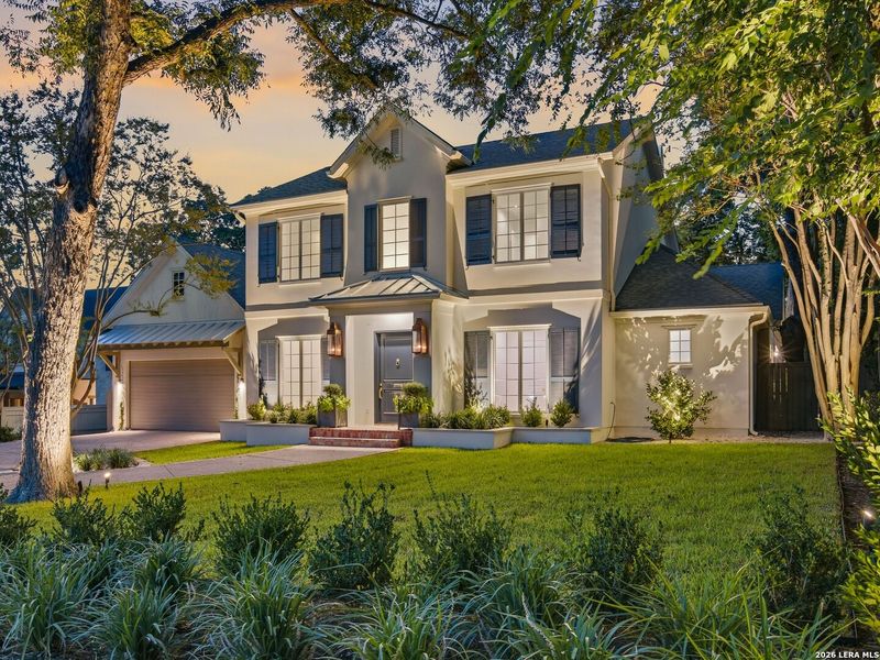 Front exterior of a new home in , San Antonio, TX, highlighting curb appeal (Image 21).