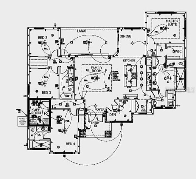 2D floor plan layout of this home in , Punta Gorda, FL (Image 4).