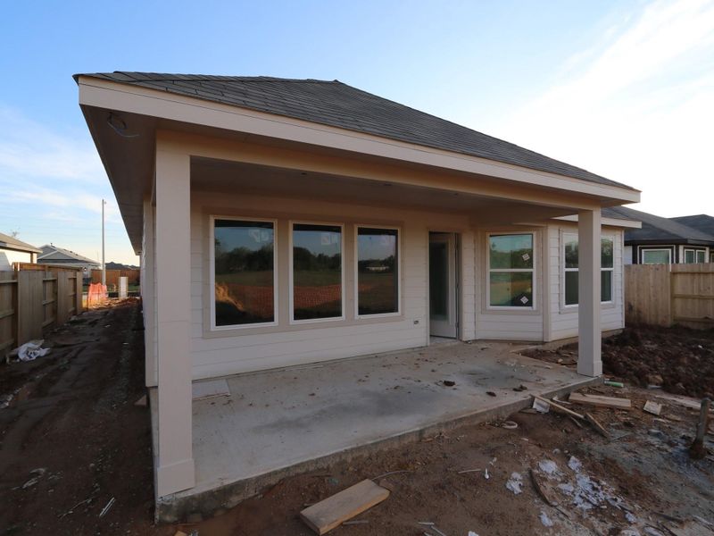 In-progress construction of a new home in Ambrose, La Marque, TX (Image 10). In-progress construction of a new home in Ambrose, La Marque, TX (Image 10).