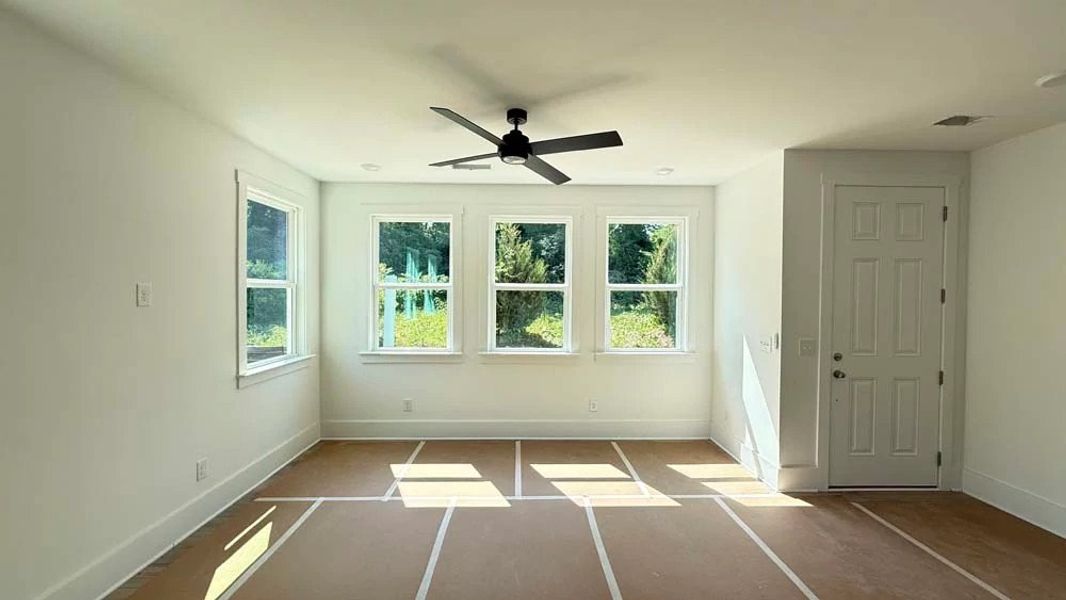 Family Room Construction Progress