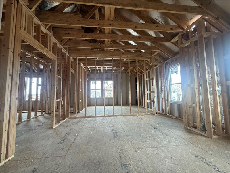 In-progress construction of a new home in Berry Creek Highlands, Georgetown, TX (Image 17). In-progress construction of a new home in Berry Creek Highlands, Georgetown, TX (Image 17).