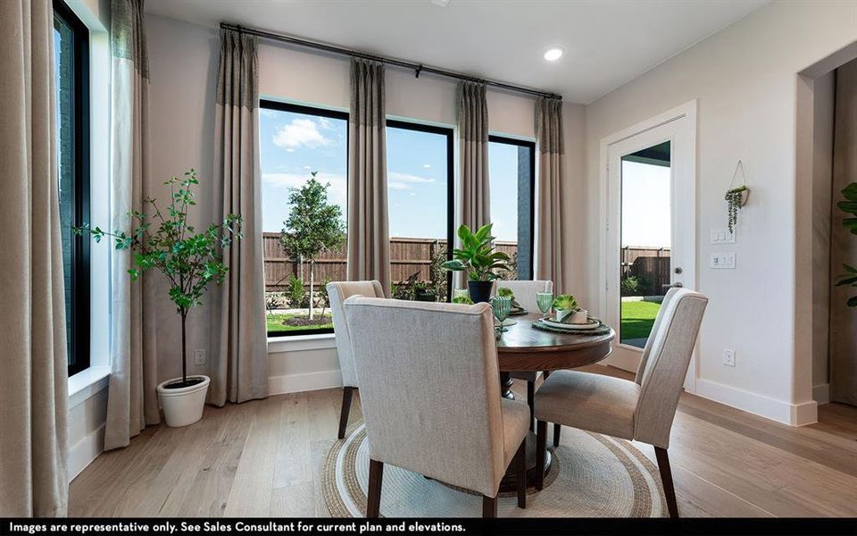 Furnished interior view inside a new home in Green Meadows, Celina (Image 20).