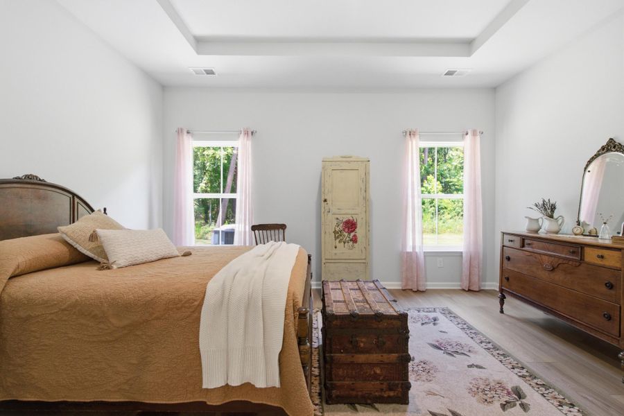 Furnished interior view inside a new home in Horizons at Summers Corner | 55+, Summerville (Image 38).
