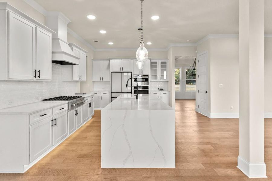 Furnished interior view inside a new home in , Flowery Branch (Image 12).