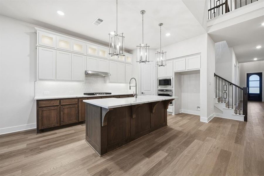 Furnished interior view inside a new home in Wildflower Ranch, Northlake (Image 7).