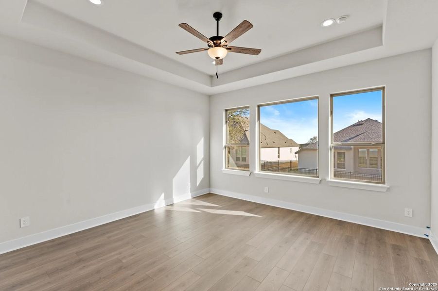 Spacious, unfurnished interior of a new home in Esperanza - 80' & 90', Boerne (Image 11). Spacious, unfurnished interior of a new home in Esperanza - 80' & 90', Boerne (Image 11).